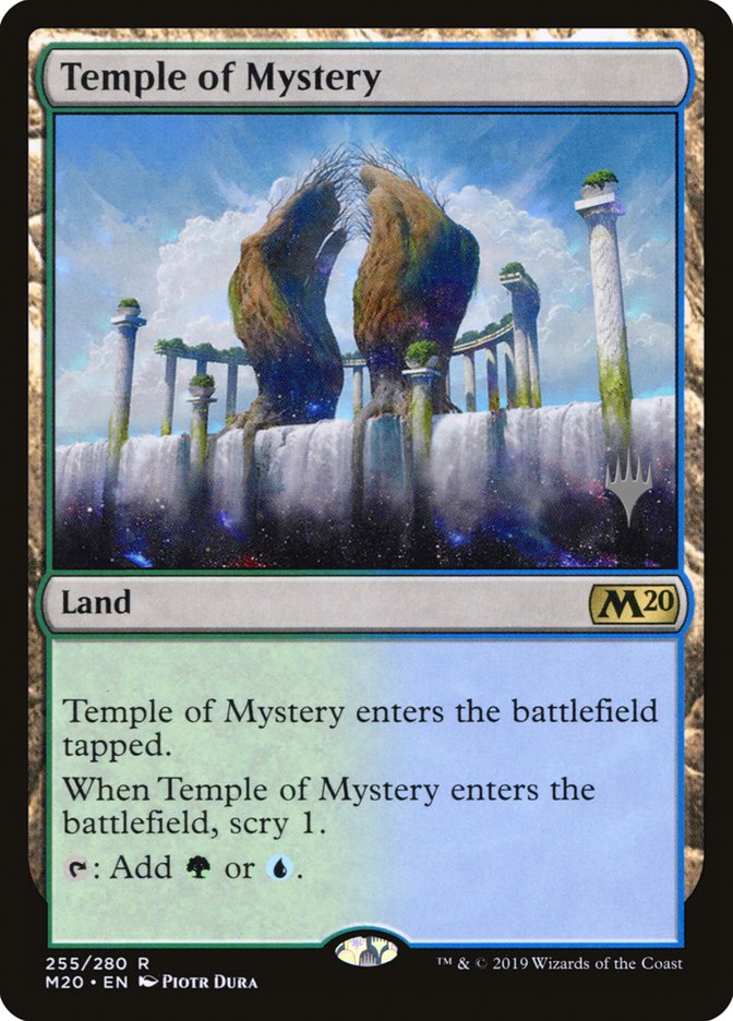 Temple of Mystery (Promo Pack) [Core Set 2020 Promos] | Devastation Store