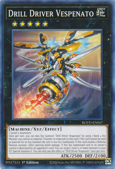 Drill Driver Vespenato [ROTD-EN047] Common | Devastation Store