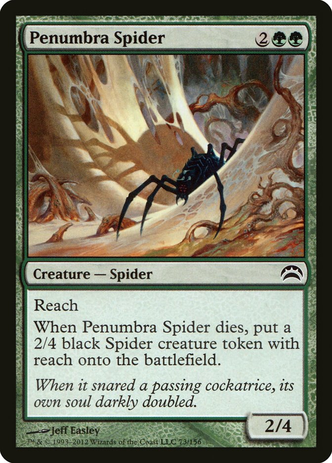 Penumbra Spider [Planechase 2012] | Devastation Store
