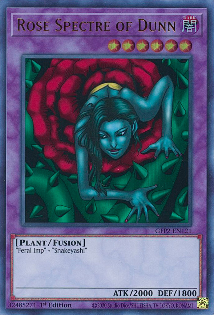 Rose Spectre of Dunn [GFP2-EN121] Ultra Rare | Devastation Store