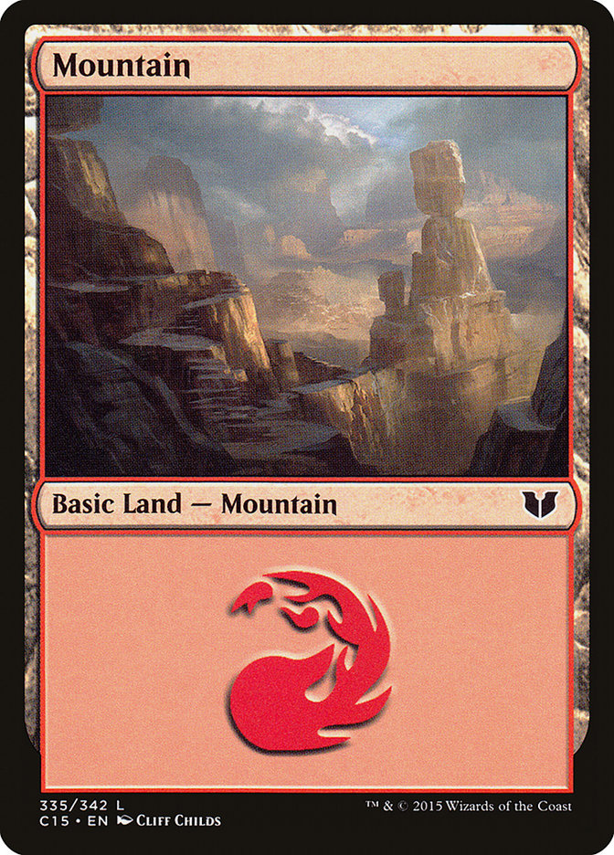 Mountain (335) [Commander 2015] | Devastation Store