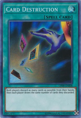 Card Destruction [OP09-EN008] Super Rare | Devastation Store