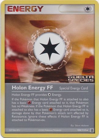 Holon Energy FF (104/113) (Stamped) [EX: Delta Species] | Devastation Store