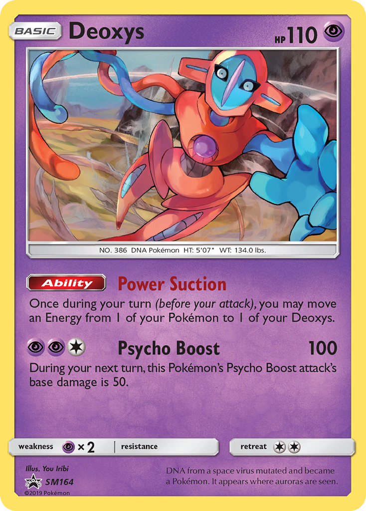 Deoxys (SM164) [Sun & Moon: Black Star Promos] | Devastation Store