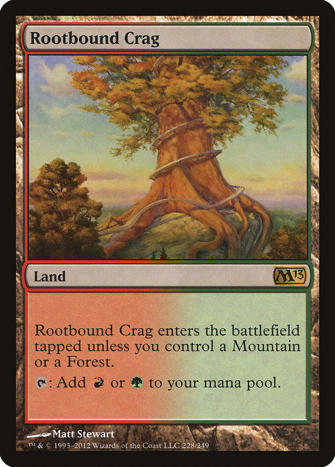 Rootbound Crag [Magic 2013] - Devastation Store | Devastation Store