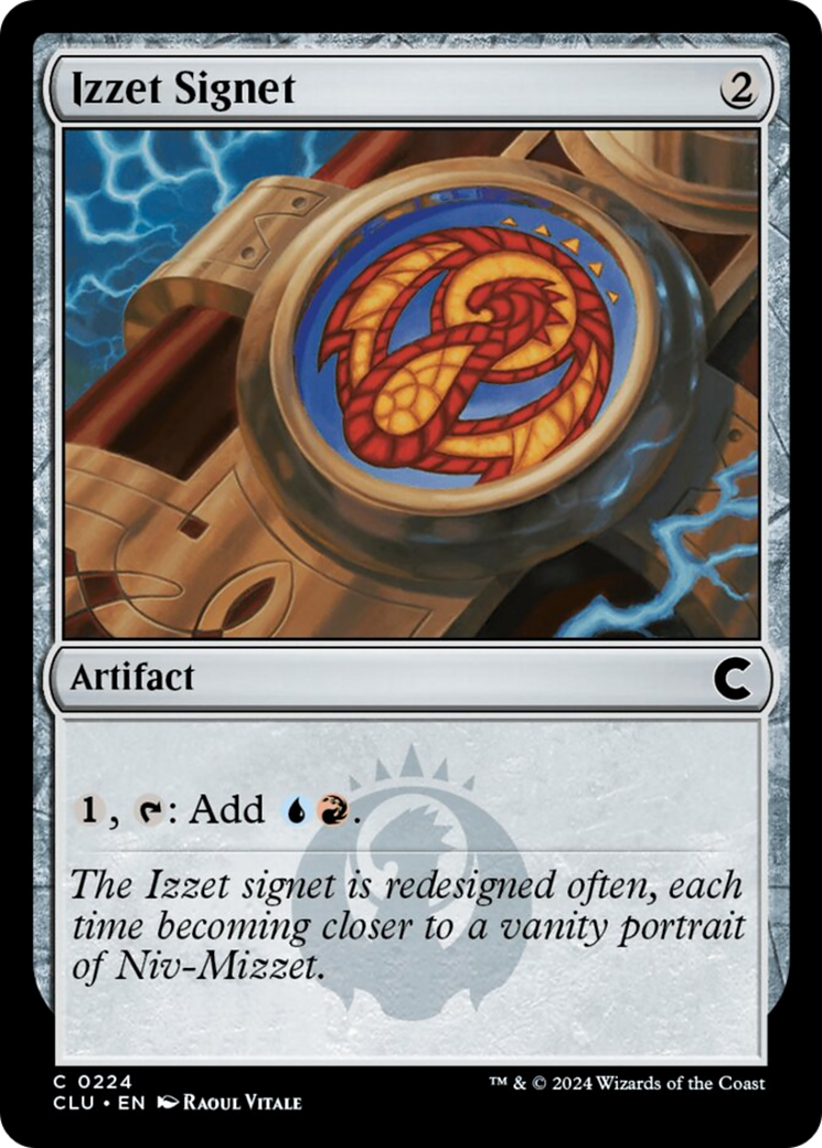 Izzet Signet [Ravnica: Clue Edition] | Devastation Store