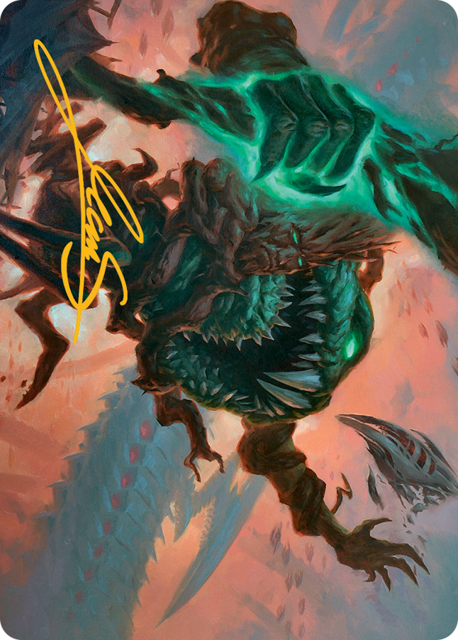 Yargle and Multani Art Card (Gold-Stamped Signature) [March of the Machine Art Series] | Devastation Store