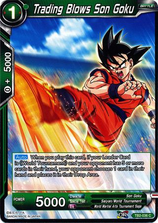 Trading Blows Son Goku [TB2-036] | Devastation Store