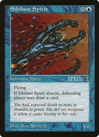 Sibilant Spirit (Oversized) [Oversize Cards] | Devastation Store