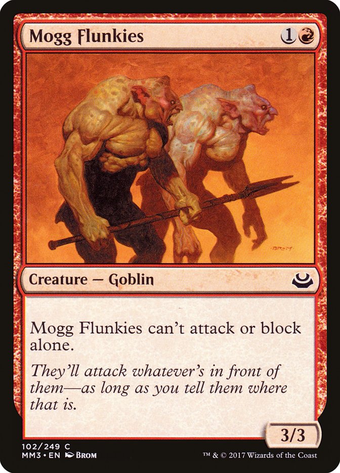 Mogg Flunkies [Modern Masters 2017] | Devastation Store