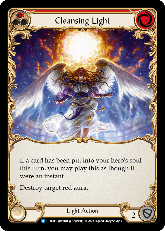 Cleansing Light (Red) [DTD088] (Dusk Till Dawn)  Rainbow Foil | Devastation Store