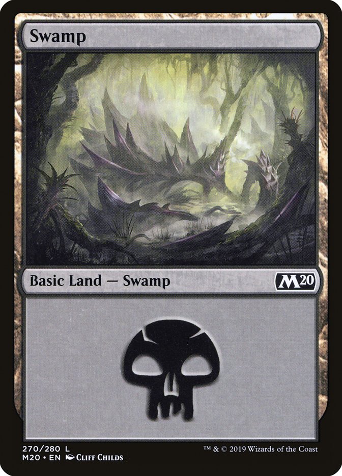 Swamp (270) [Core Set 2020] | Devastation Store