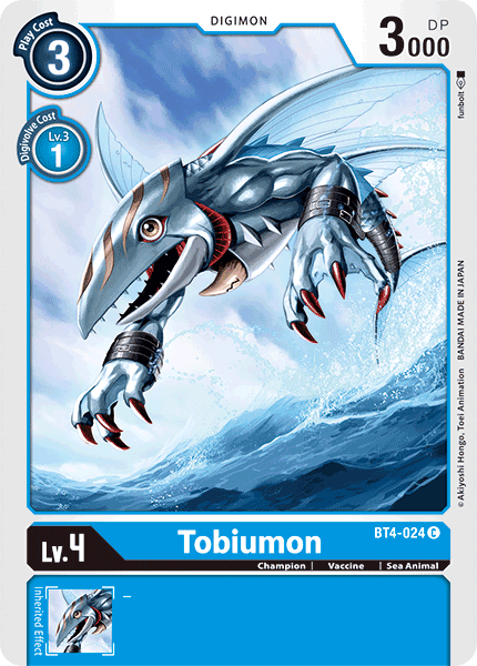 Tobiumon [BT4-024] [Great Legend] | Devastation Store