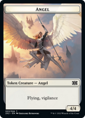 Zombie // Angel Double-sided Token [Double Masters 2022 Tokens] | Devastation Store