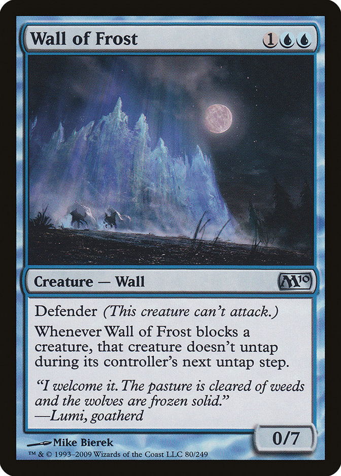 Wall of Frost [Magic 2010] - Devastation Store | Devastation Store