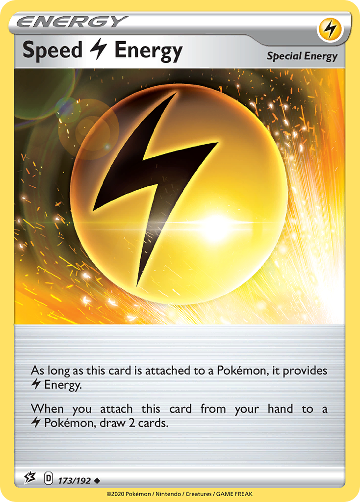 Speed Lightning Energy (173/192) [Sword & Shield: Rebel Clash] | Devastation Store