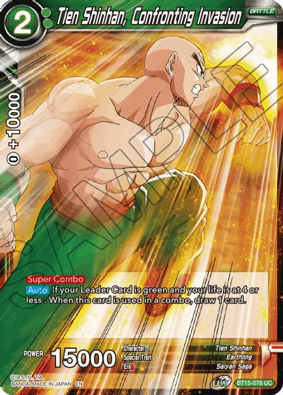 Tien Shinhan, Confronting Invasion [BT15-078] | Devastation Store