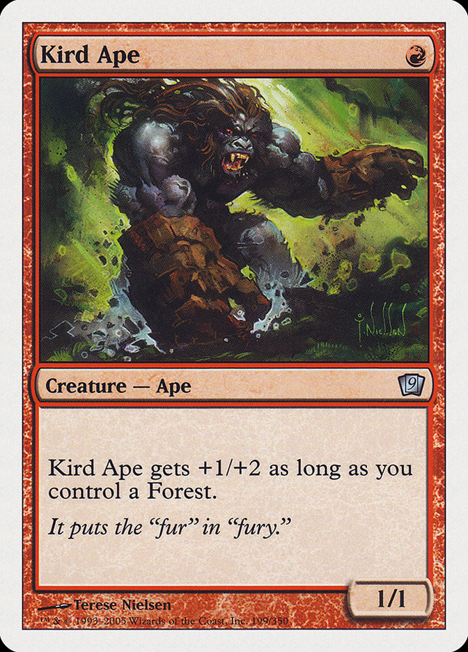 Kird Ape (9th Edition) [Oversize Cards] | Devastation Store