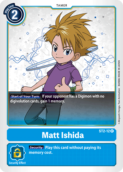 Matt Ishida [ST2-12] [Starter Deck: Cocytus Blue] | Devastation Store