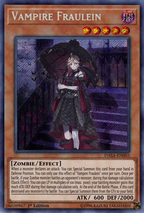Vampire Fraulein [DASA-EN003] Secret Rare | Devastation Store