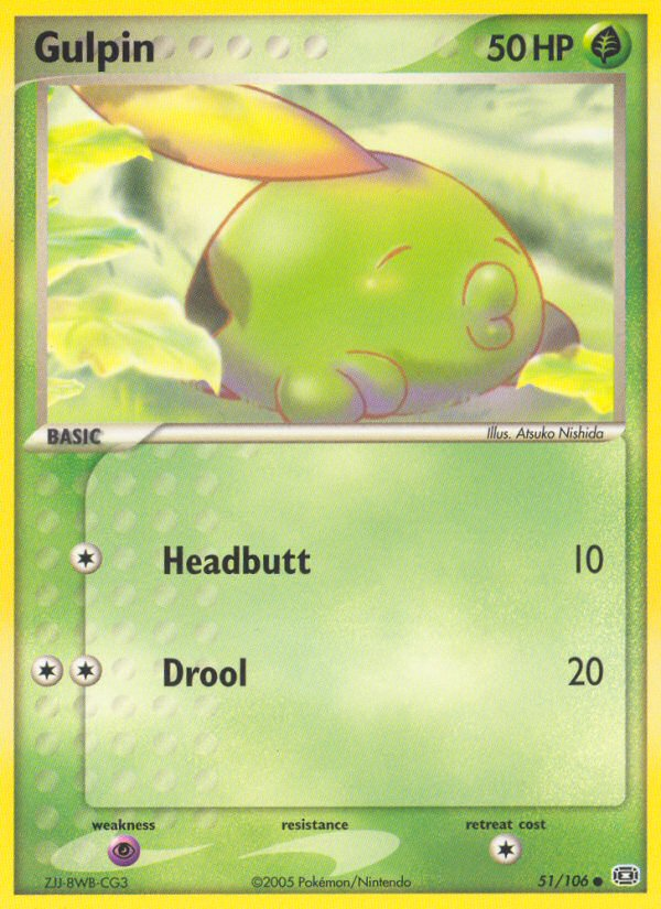 Gulpin (51/106) [EX: Emerald] | Devastation Store