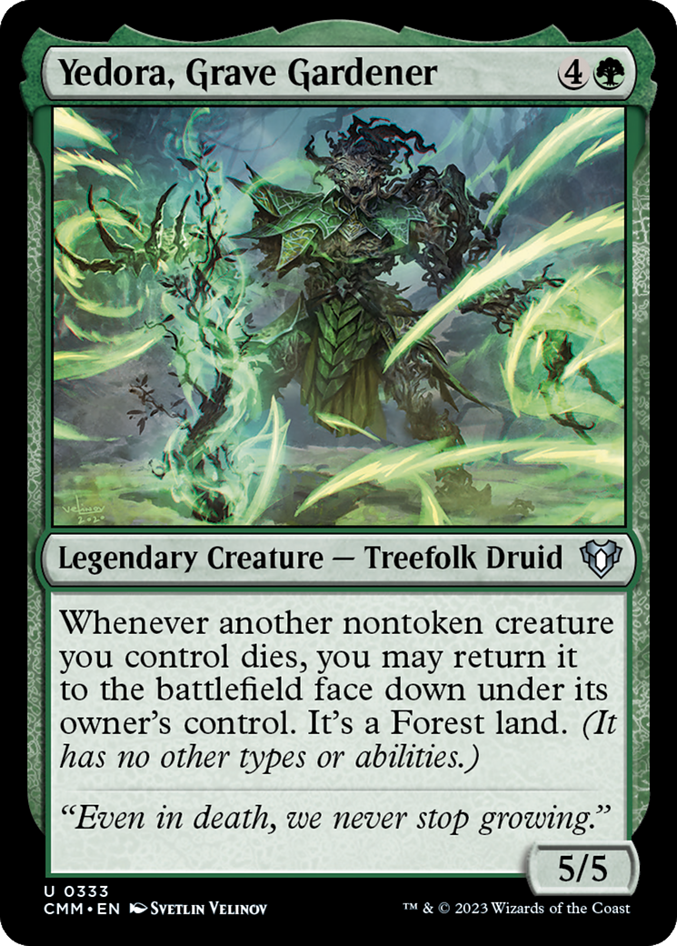 Yedora, Grave Gardener [Commander Masters] | Devastation Store