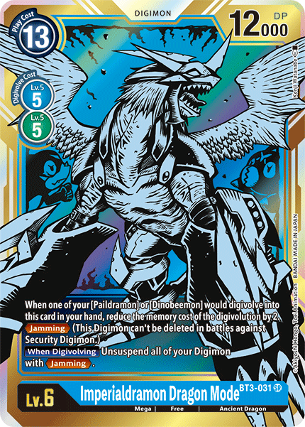 Imperialdramon Dragon Mode [BT3-031] (Alternate Art) [Release Special Booster Ver.1.5] | Devastation Store