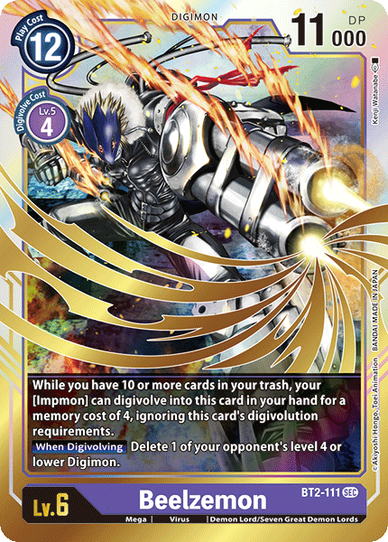 Beelzemon [BT2-111] [Release Special Booster Ver.1.0] | Devastation Store