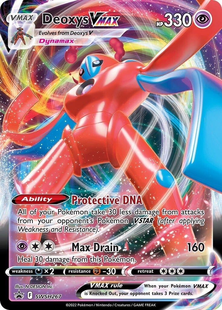 Deoxys VMAX (SWSH267) [Sword & Shield: Black Star Promos] | Devastation Store