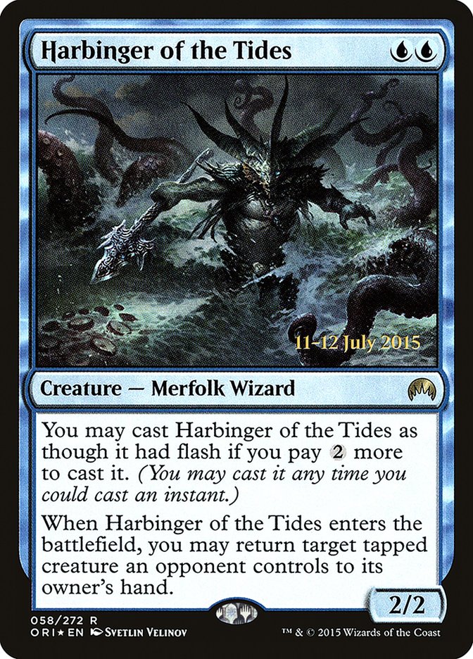 Harbinger of the Tides [Magic Origins Prerelease Promos] - Devastation Store | Devastation Store