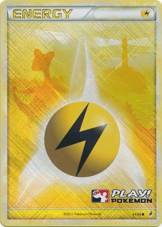 Lightning Energy (91/95) (Play Pokemon Promo) [HeartGold & SoulSilver: Call of Legends] | Devastation Store