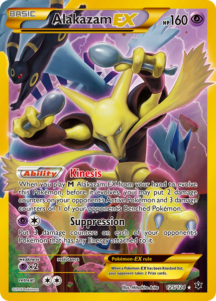 Mega-Alakazam-EX - 26/124 - Holo Rare EX - Pokemon Singles » Generation 6 -  XY » XY - Fates Collide - The Side Deck - Gaming Cafe