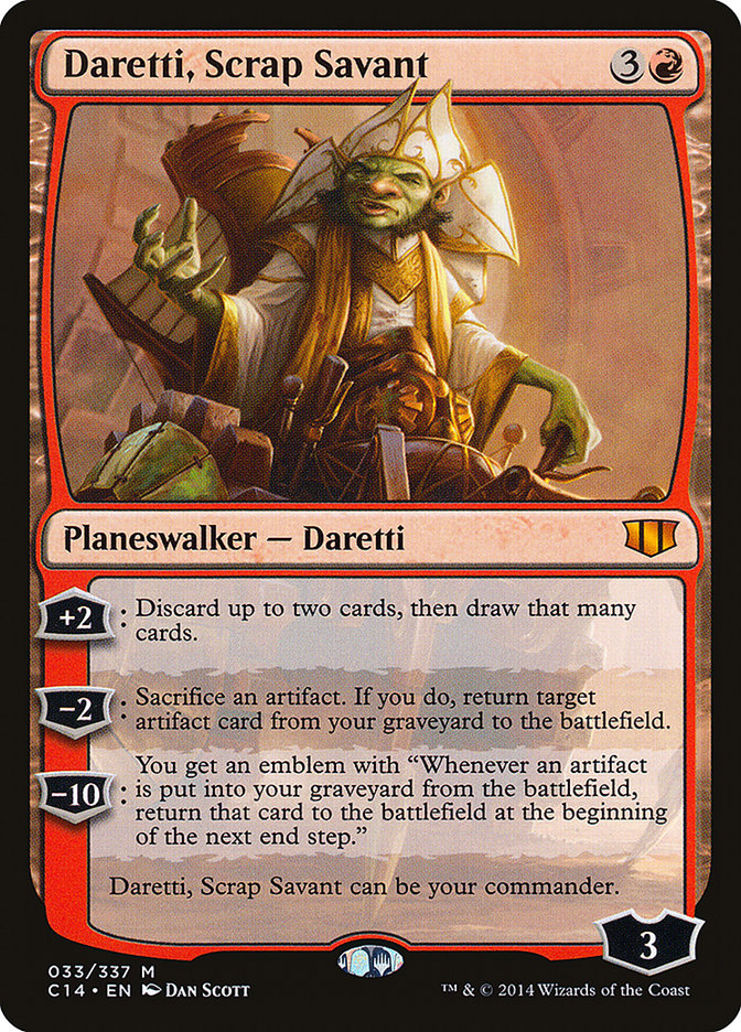 Daretti, Scrap Savant [Commander 2014] | Devastation Store