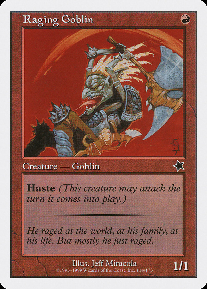Raging Goblin [Starter 1999] | Devastation Store