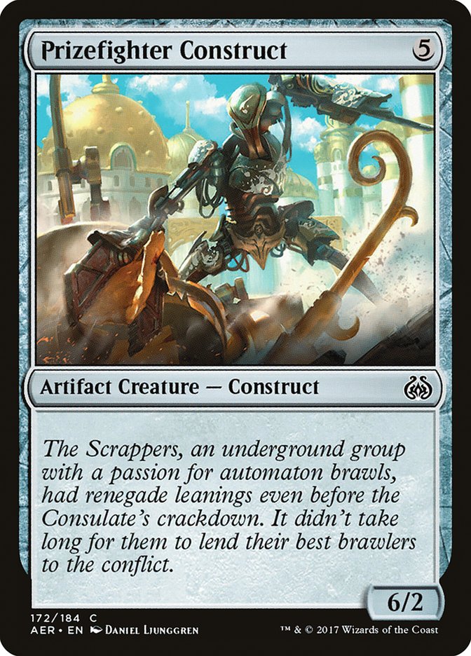 Prizefighter Construct [Aether Revolt] | Devastation Store