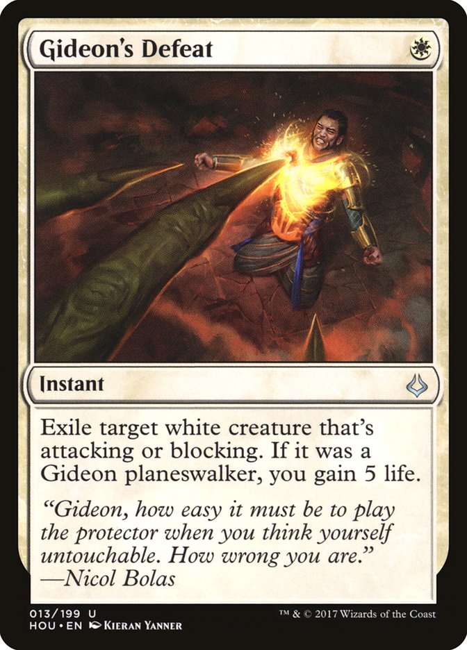 Gideon's Defeat [Hour of Devastation] - Devastation Store | Devastation Store