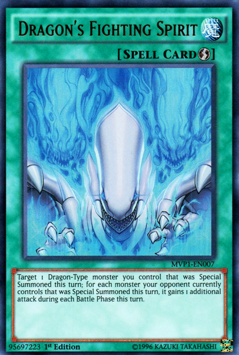 Dragon's Fighting Spirit [MVP1-EN007] Ultra Rare | Devastation Store