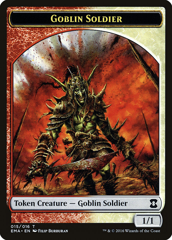 Goblin Soldier [Eternal Masters Tokens] - Devastation Store | Devastation Store