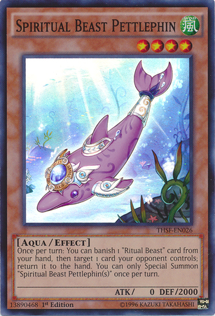 Spiritual Beast Pettlephin [THSF-EN026] Super Rare | Devastation Store