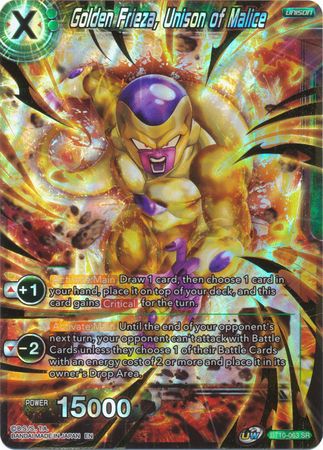 Golden Frieza, Unison of Malice [BT10-063] | Devastation Store