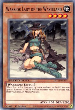Warrior Lady of the Wasteland [SGX1-ENE05] Common | Devastation Store