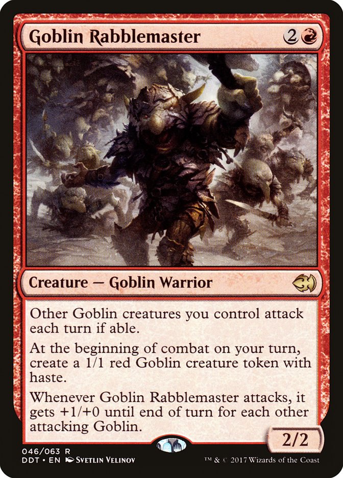 Goblin Rabblemaster [Duel Decks: Merfolk vs. Goblins] | Devastation Store