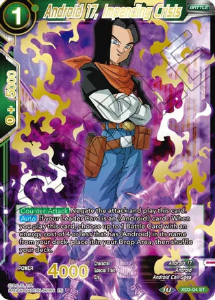 Android 17, Impending Crisis (Gold Stamped) [XD3-04] | Devastation Store
