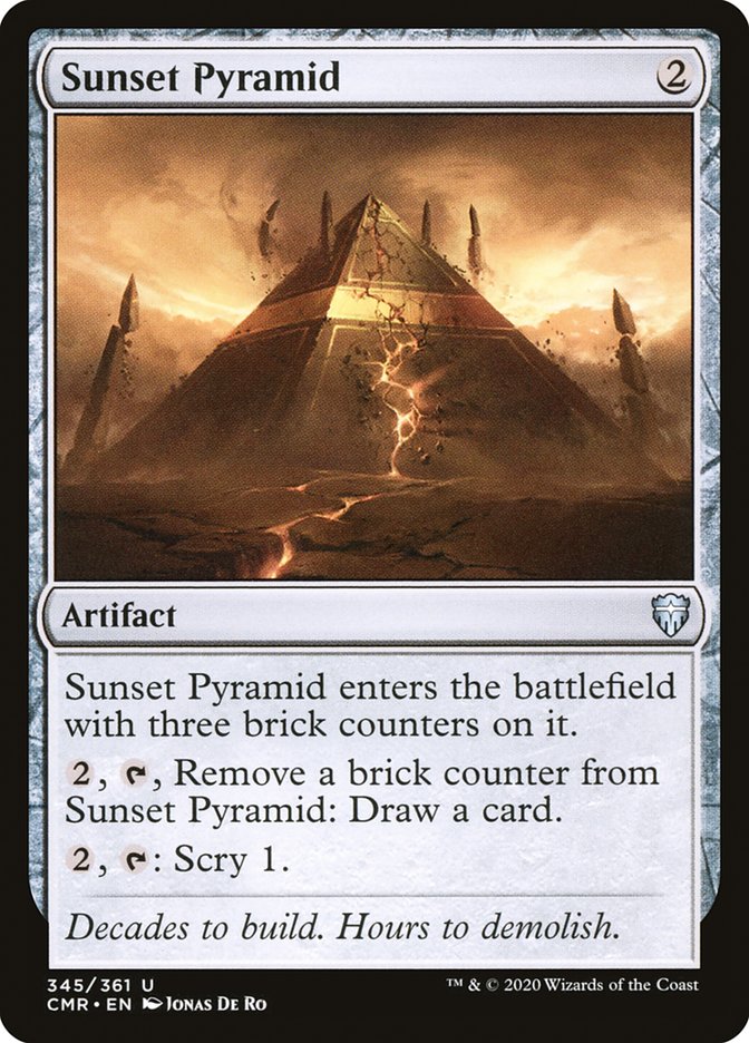 Sunset Pyramid [Commander Legends] | Devastation Store