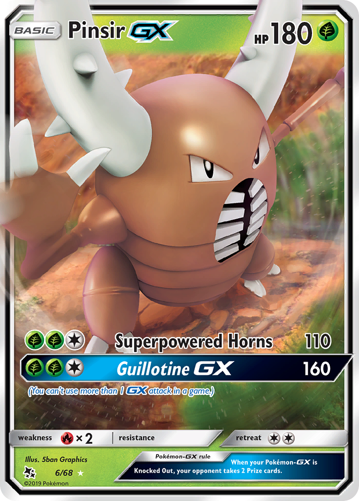 Pinsir GX (6/68) [Sun & Moon: Hidden Fates] | Devastation Store