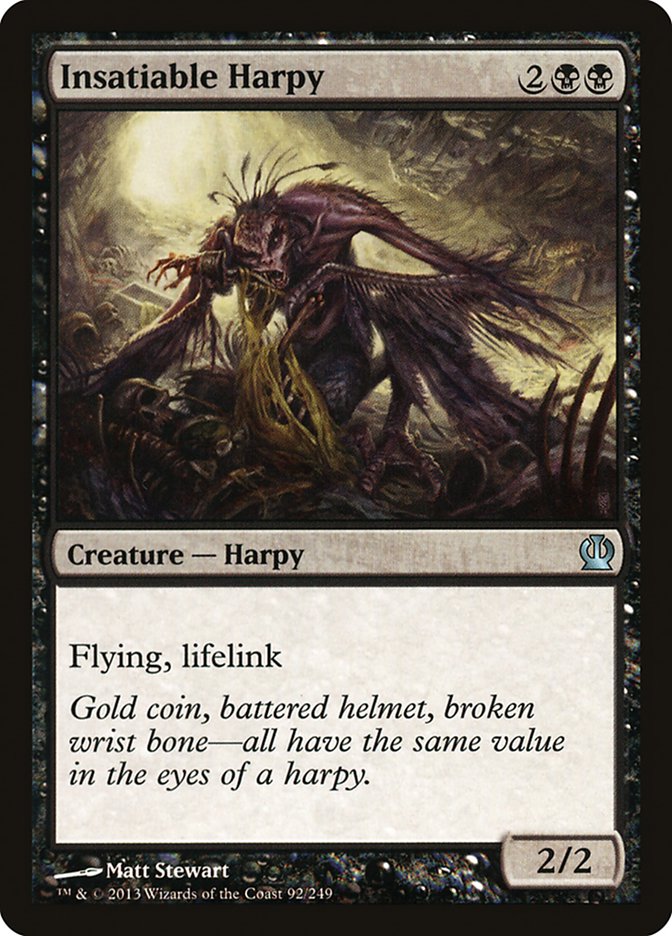 Insatiable Harpy [Theros] - Devastation Store | Devastation Store