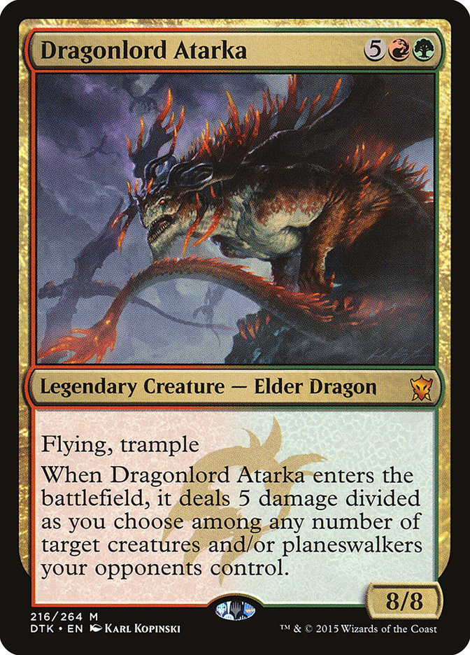 Dragonlord Atarka [Dragons of Tarkir] | Devastation Store