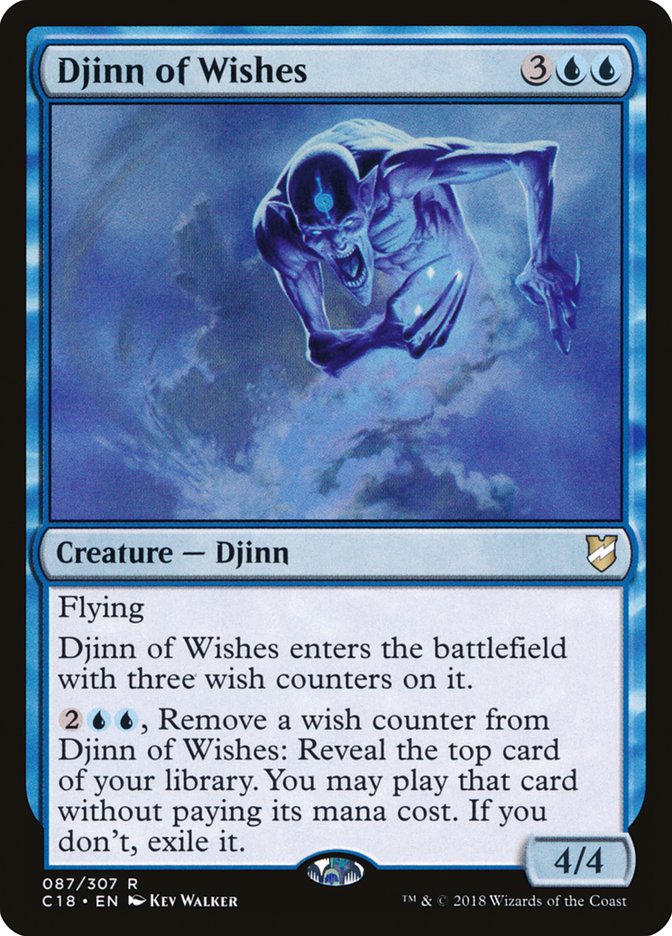 Djinn of Wishes [Commander 2018] | Devastation Store
