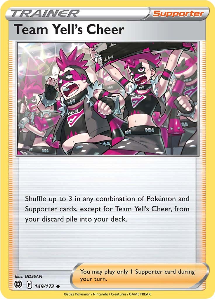 Team Yell's Cheer (149/172) [Sword & Shield: Brilliant Stars] | Devastation Store
