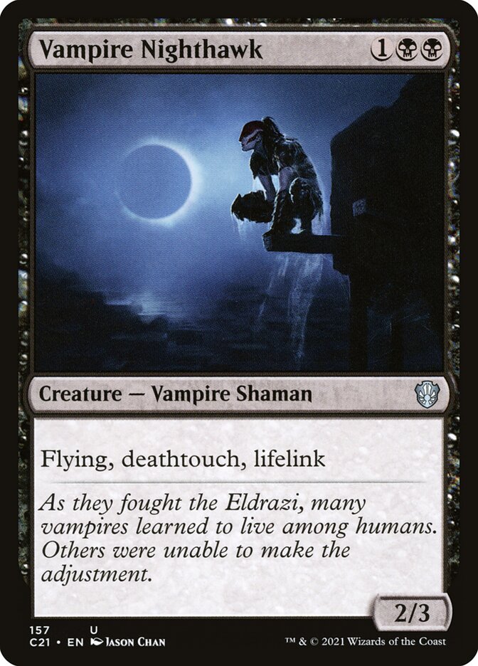Vampire Nighthawk [Commander 2021] | Devastation Store